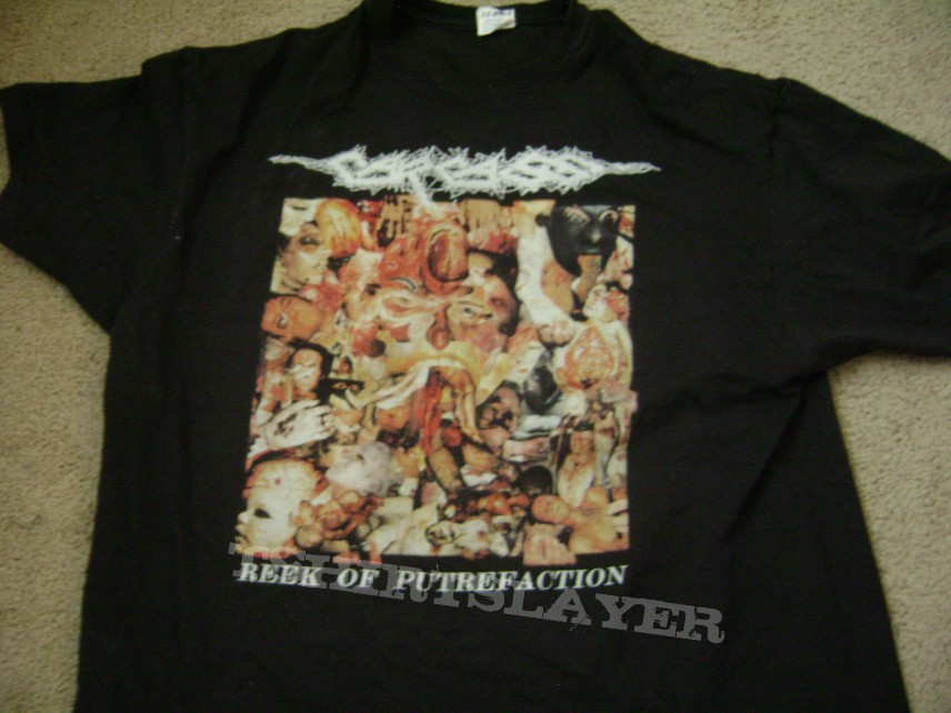 Carcass &quot;Reek of Putrifaction&quot; XL 2-sided T-Shirt NEW!!!