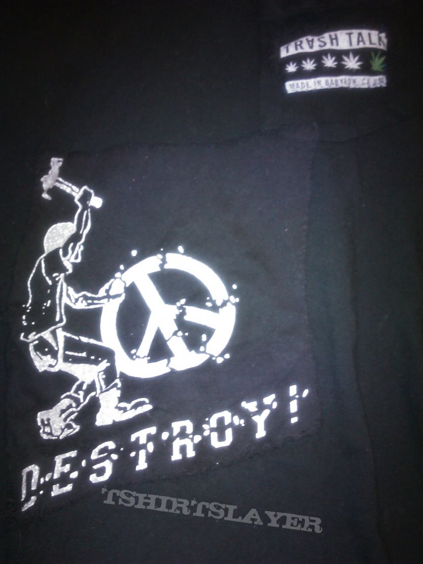 Trash Talk - Destroy (custom) | TShirtSlayer TShirt and BattleJacket Gallery