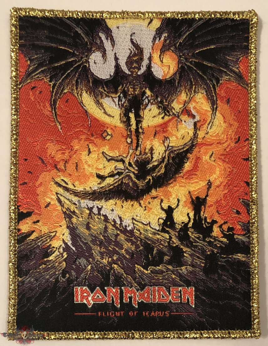 Iron Maiden ‘Flight of Icarus’ patch