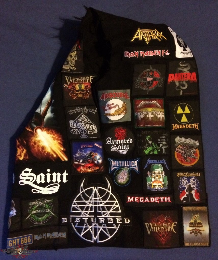 Iron Maiden The Clairvoyant's black battle jacket UPDATE