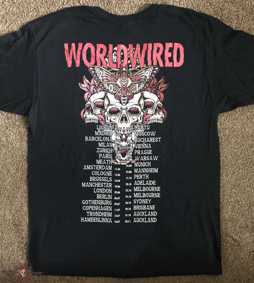 Metallica Worldwired 2019 Tour shirt