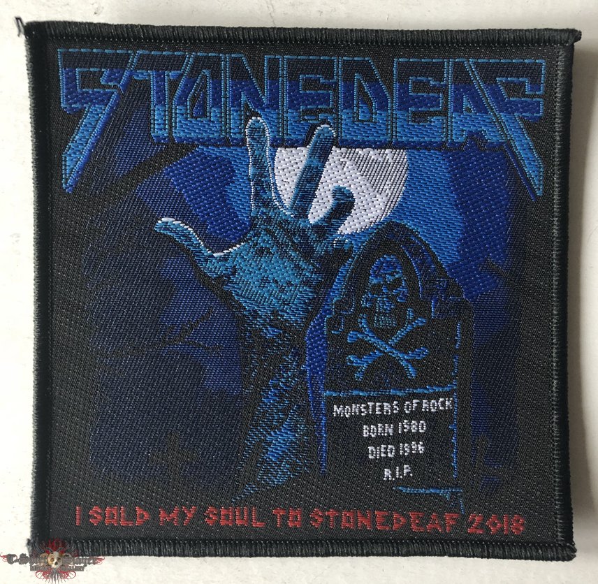 Skid Row Stonedeaf Festival 2018 patch