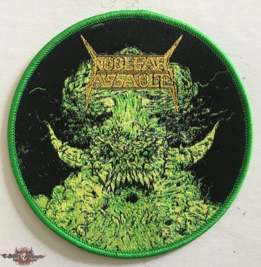 Nuclear Assault circular patch