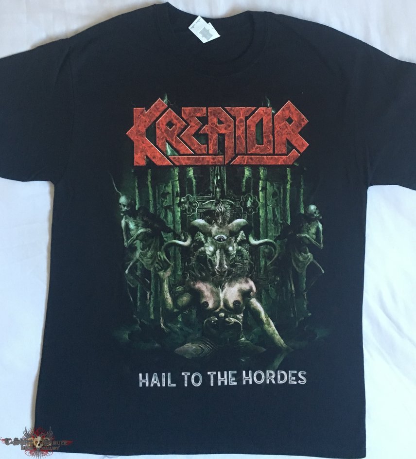 Kreator &#039;Hail to the Hordes MMXVII&#039; t-shirt