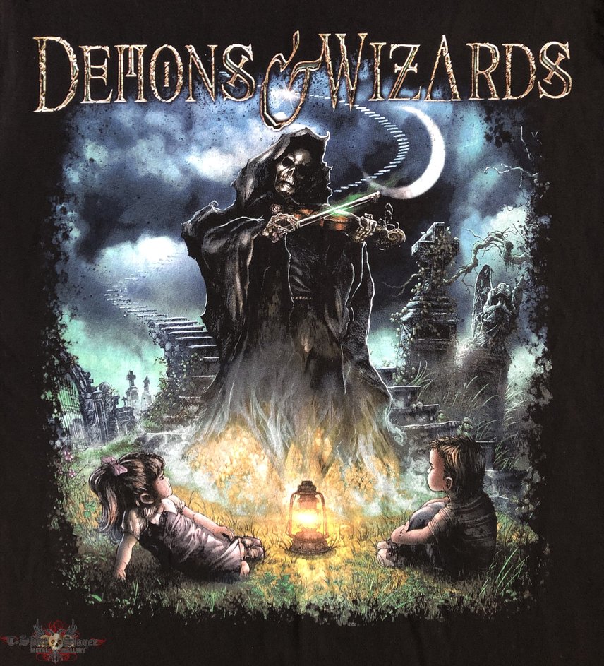 Demons &amp; Wizards tour t-shirt