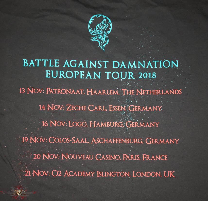 LoveBites 'Battle Against Damnation European Tour 2018' t