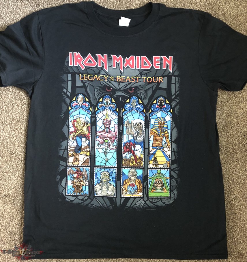 Iron Maiden ‘Legacy of the Beast’ world tour shirt