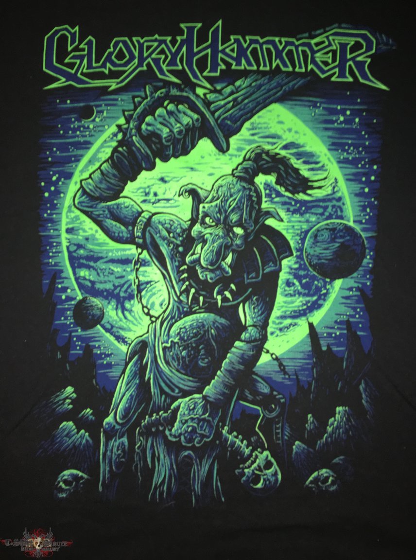 Gloryhammer 'Legend of the Astral Hammer' t-shirt | TShirtSlayer TShirt ...