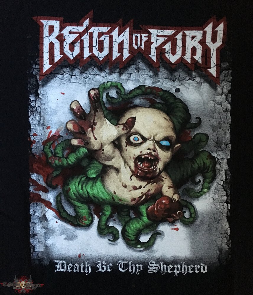 Reign of Fury &#039;Death Be Thy Shepherd&#039; tour t-shirt