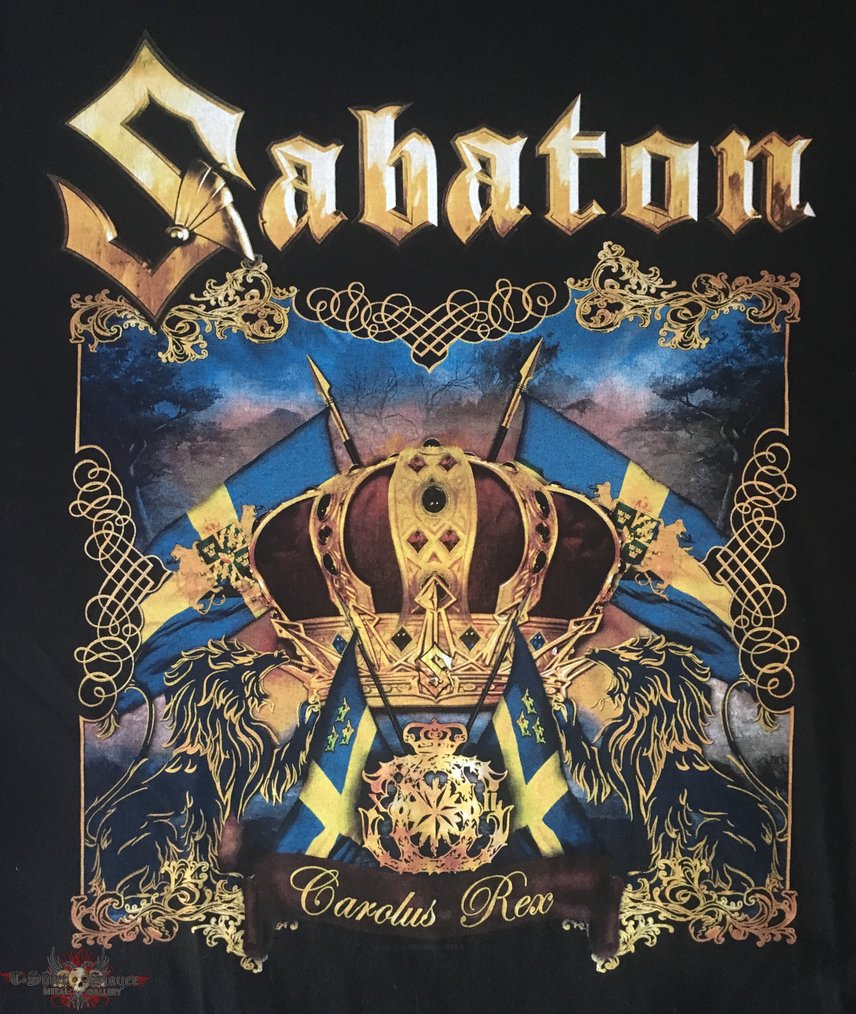 Sabaton &#039;Carolus Rex&#039; t-shirt