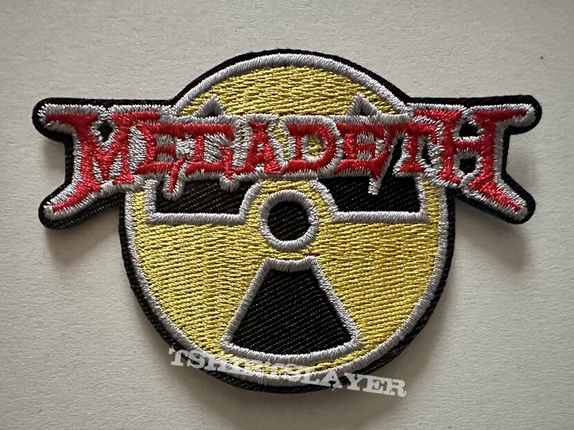 Megadeth logo patch Megadeth logo patch