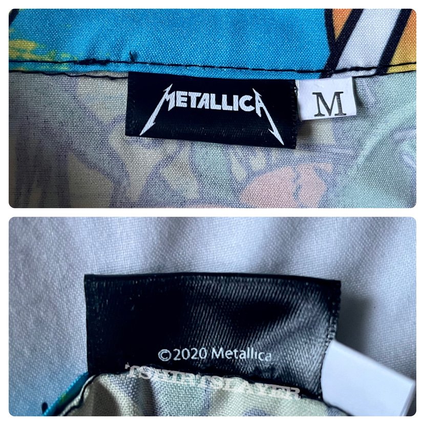 Metallica Hawaiian shirt