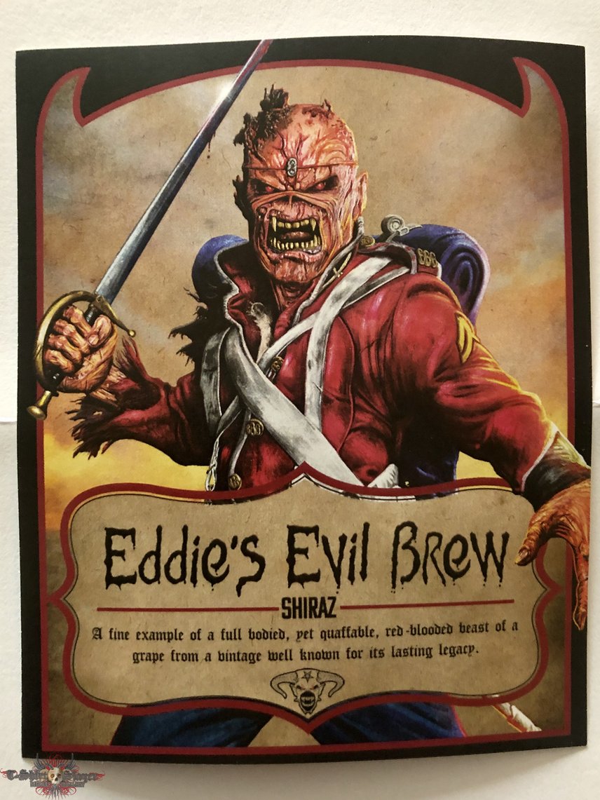 Iron Maiden ‘Eddie’s Evil Brew’ Shiraz - 2019