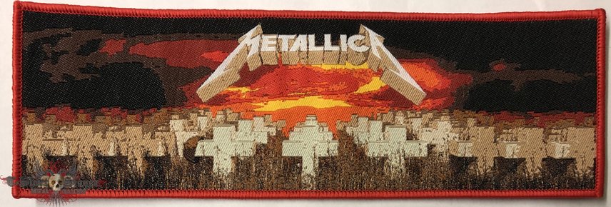 Metallica ‘Master of Puppets’ strip patch 