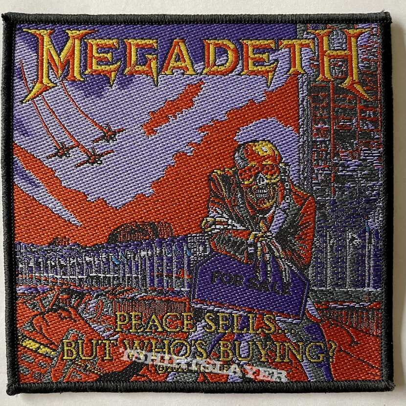 Megadeth ‘Peace Sells...’ patch