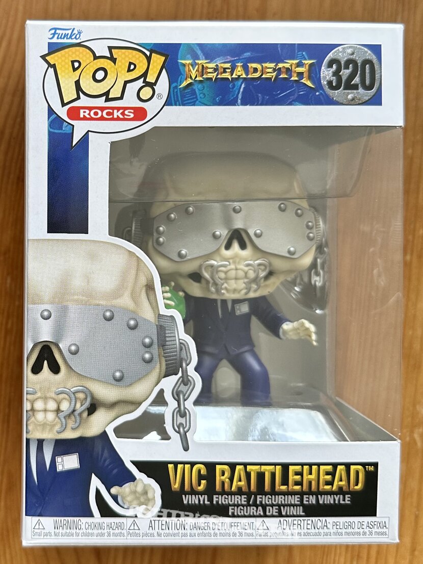 Megadeth POP! ROCKS Vic