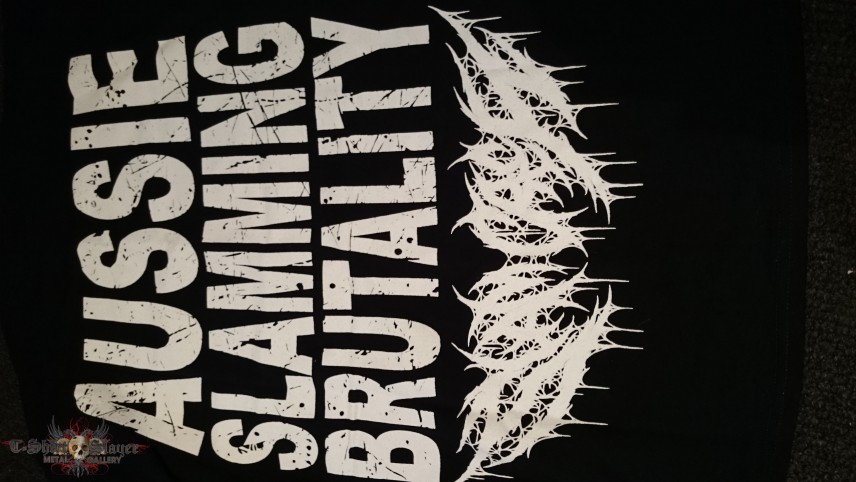 Internal Devour Slamming Brutality Logo Tee