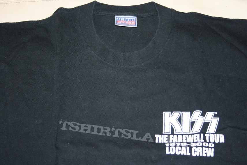 Kiss local crew shirt | TShirtSlayer TShirt and BattleJacket Gallery