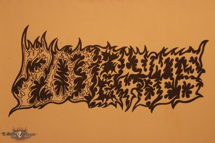 Acid Haze band logo drawings