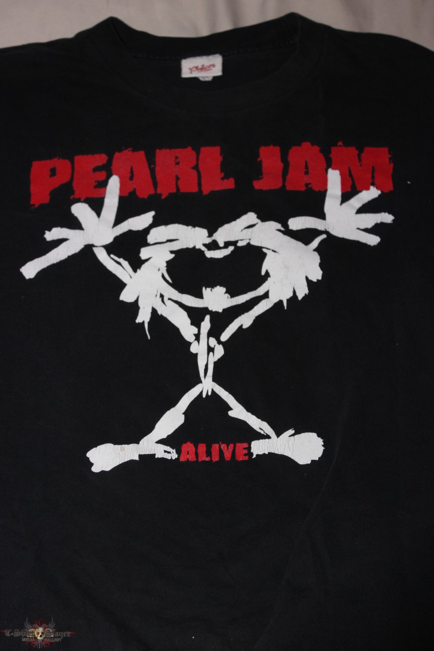 Pearl Jam ALIVE t shirt