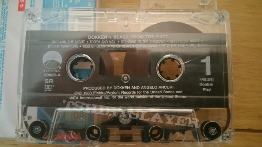 Dokken Beast From The East Cassette 