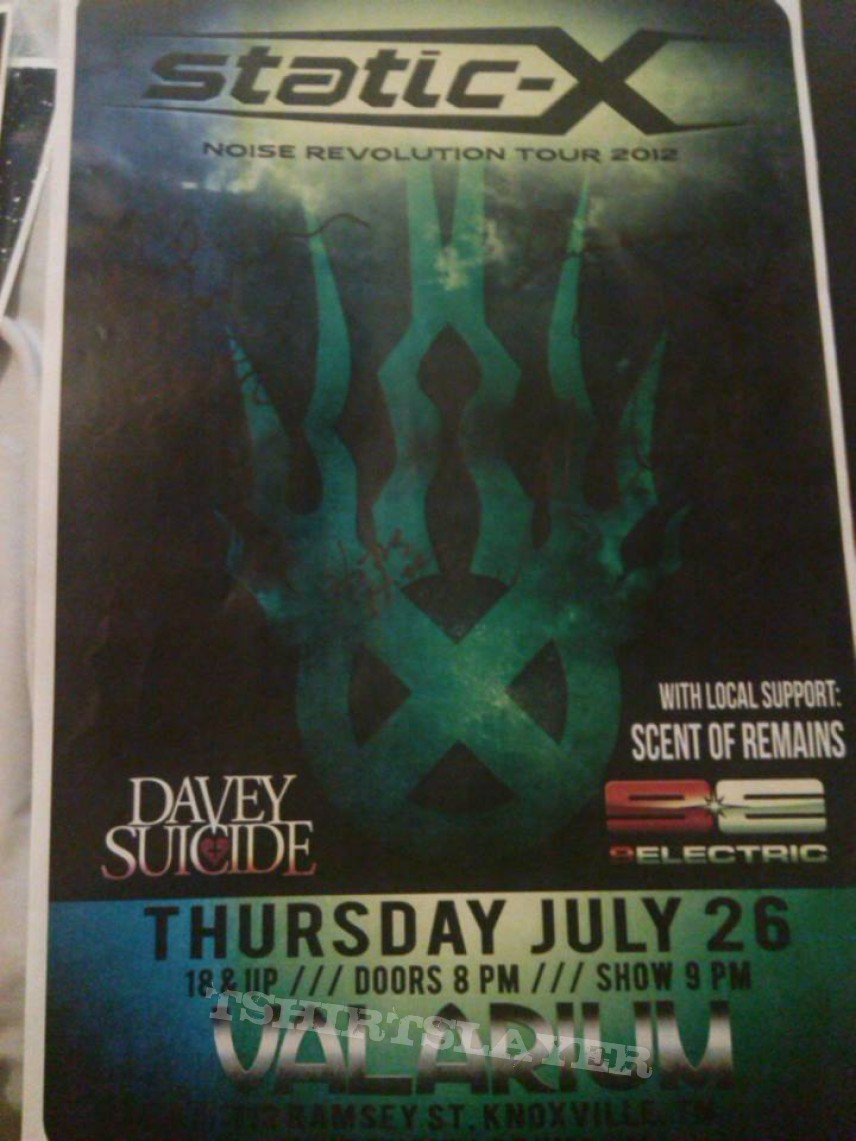 static x poster