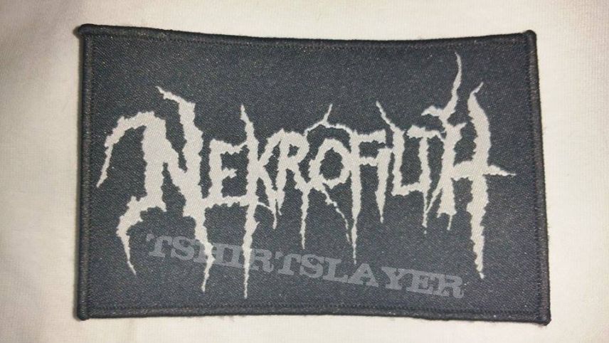 nekrofilth logo patch