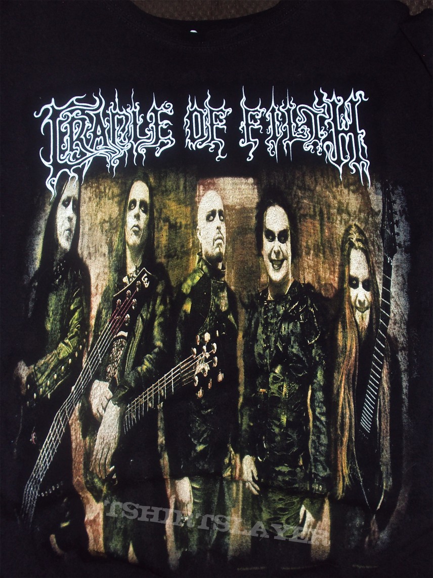 Cradle of filth polish a turd shirt 