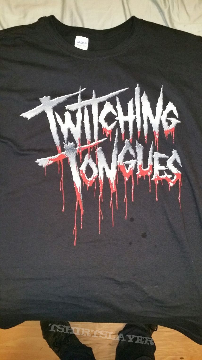 Twitching Tongues logo shirt 