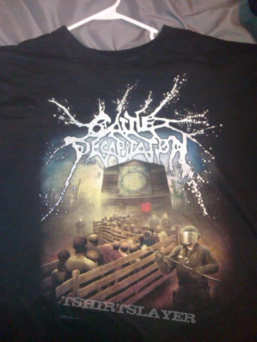 Cattle decapitation the harvest floor shirt 