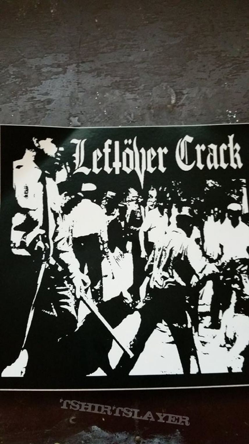 Leftover Crack Police among crowd Sticker