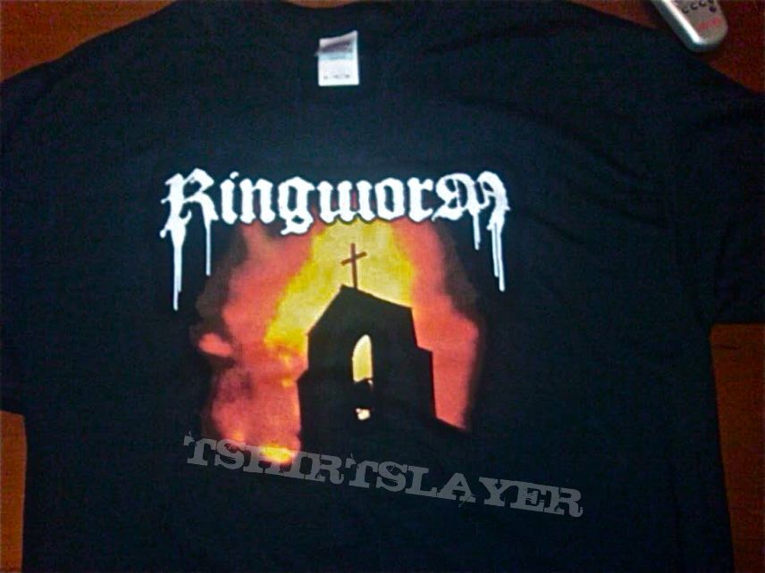 Ringworm burn the church shirt 