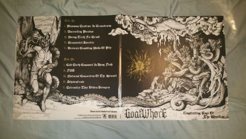 Goatwhore Constricting Rage of the Merciless Black vinyl 