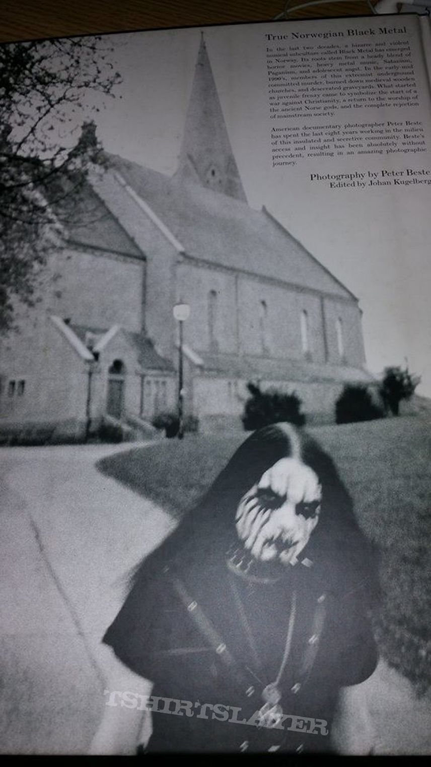 Taake True Norwegian Black metal book book