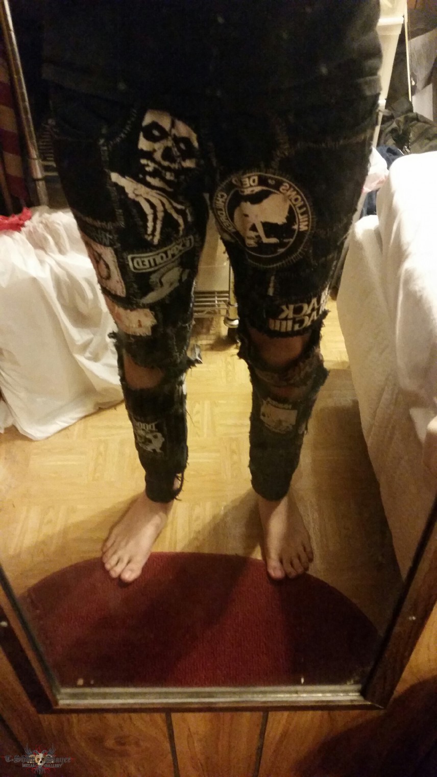 Discharge Bloody Crust Jeans