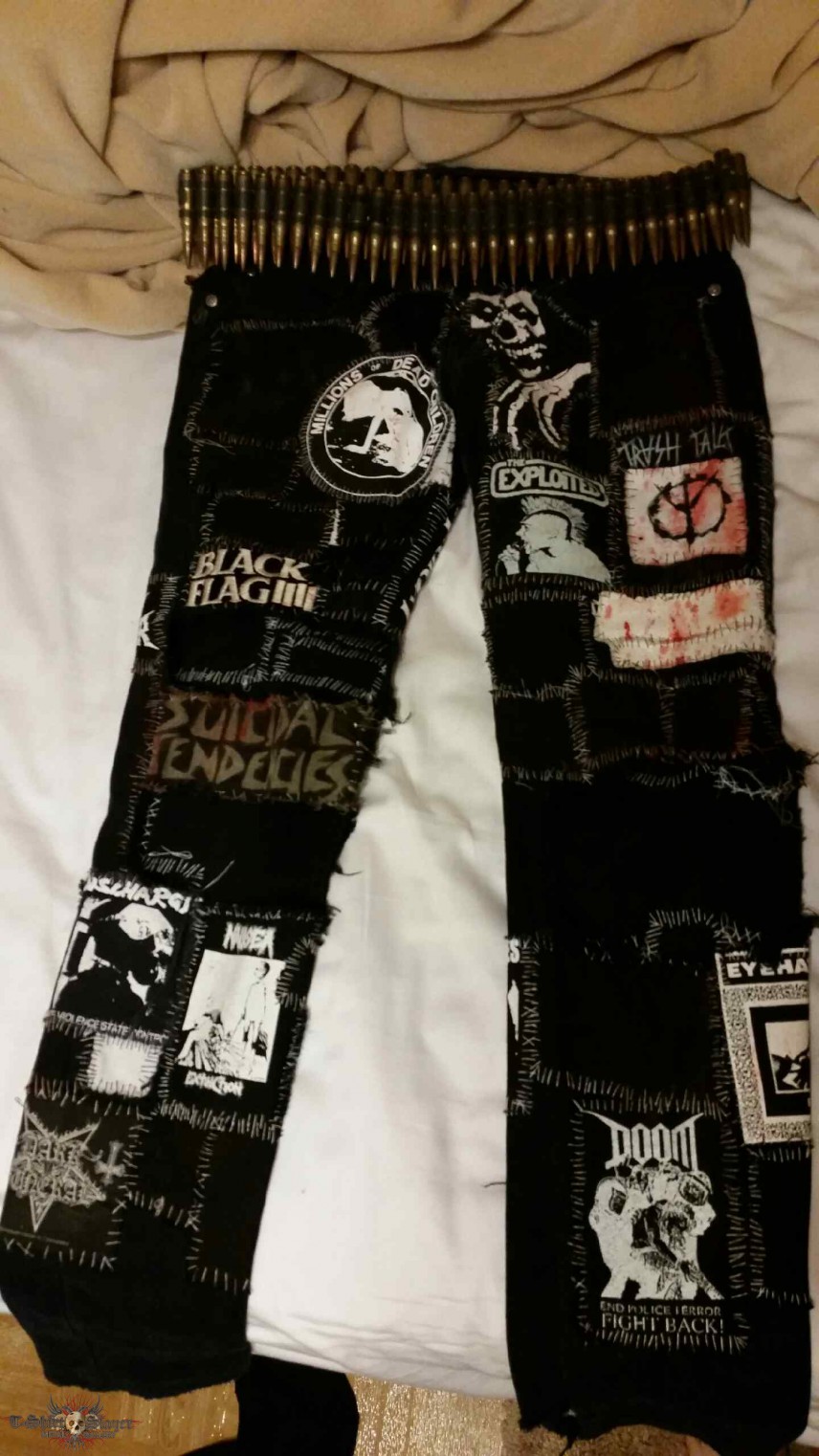 Discharge Bloody Crust Jeans