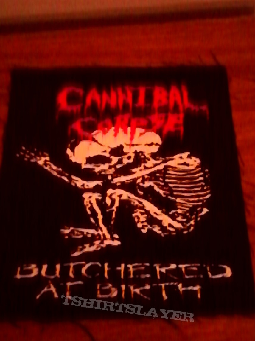 cannibal corpse backpatch