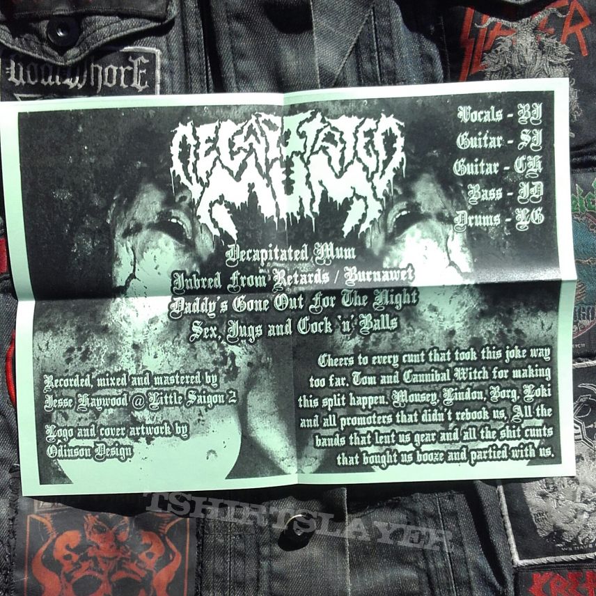 Decapitated Mum/Cannibal Witch 7" split