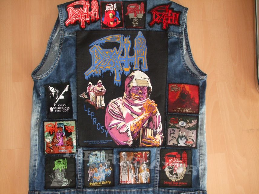 battle vest, DEATH tribute, DEATH to all.......