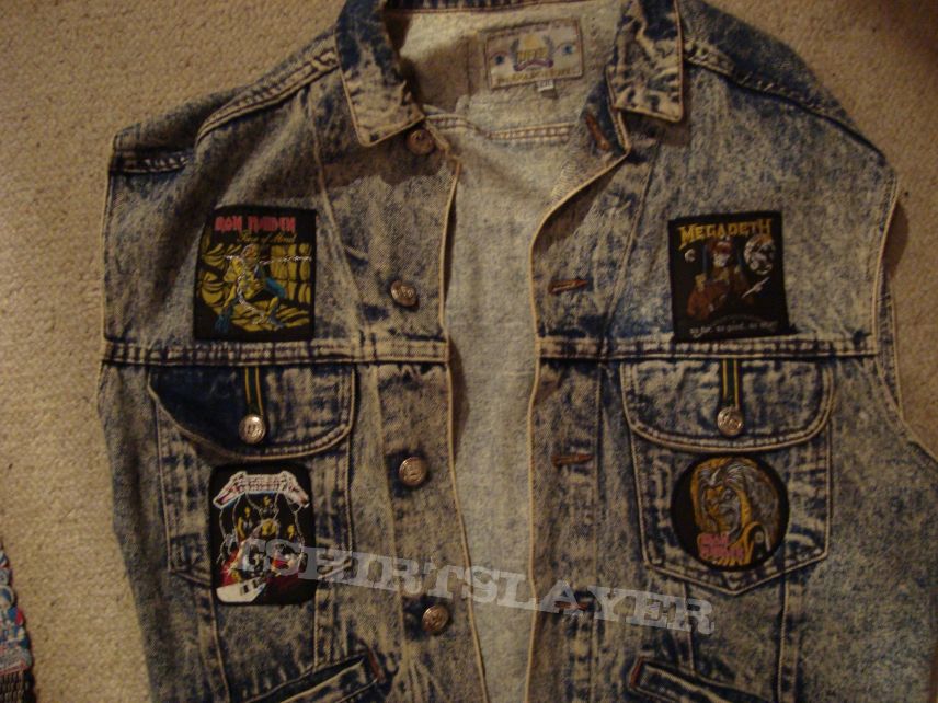 Battle Jacket - Iron Maiden, battle jacket  ( gift of a friend )