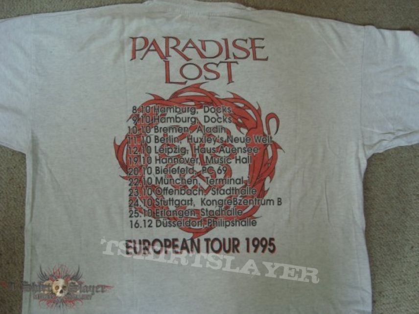 TShirt or Longsleeve - PARADISE LOST - tour