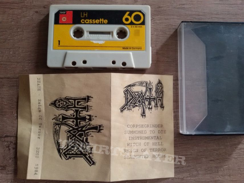 DEATH live and rehearsal + demo tapes lot 2, soon also in my collection