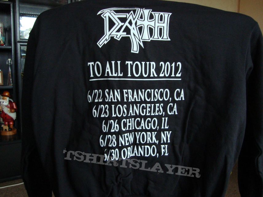 TShirt or Longsleeve - DEATH - Death to all tour, sweater