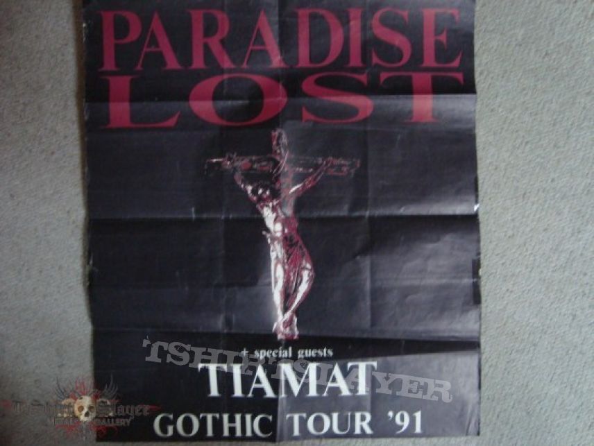 Other Collectable - PARADISE LOST - tour poster
