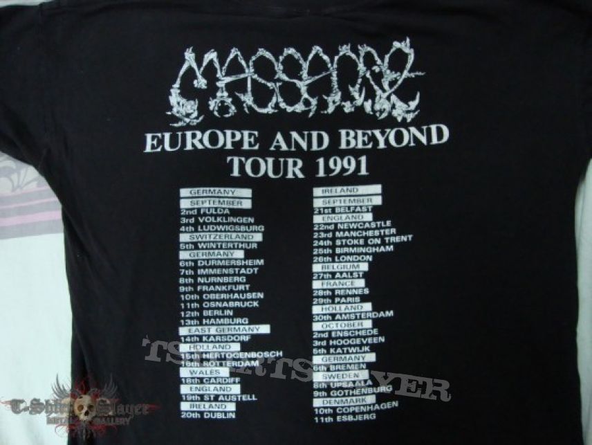 TShirt or Longsleeve - MASSACRE - tour