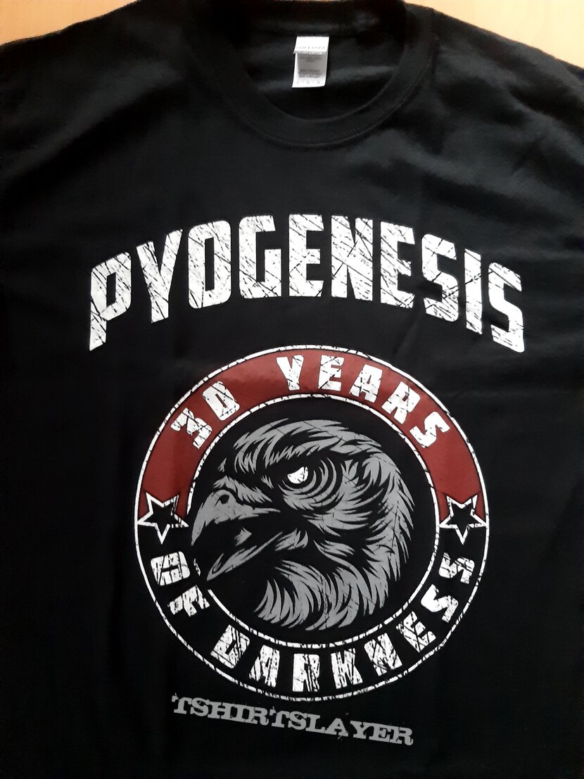 Pyogenesis, 30th anniversary shirt 