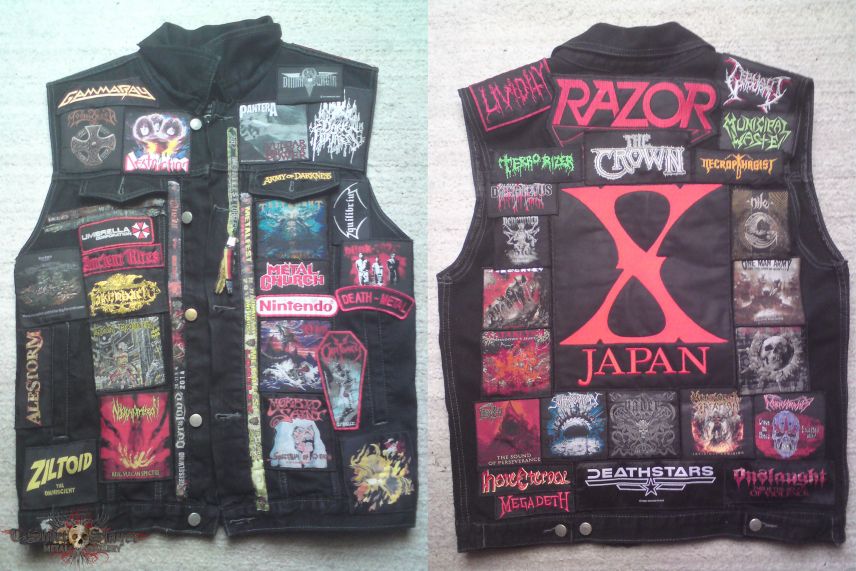 X Japan My battle vest!