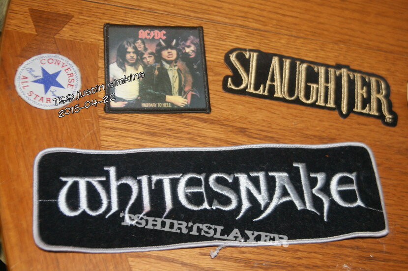 Slaughter Whitesnake Ac/dc Chuck Taylor stuff
