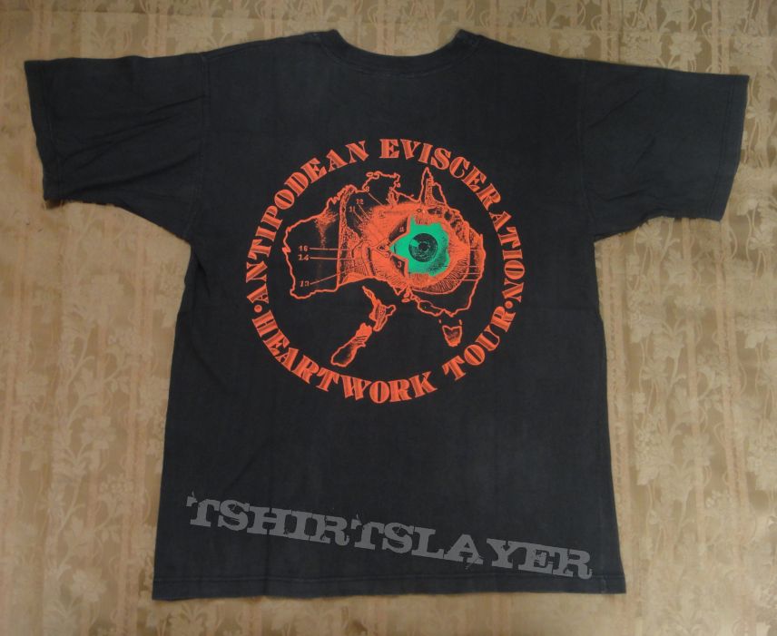 CARCASS / Antipodean Evisceration tour shirt 1993