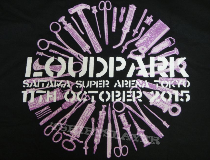 CARCASS / Loud Park festival T-shirt 2015